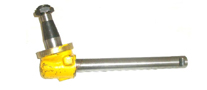 mf tractor stub axle left with cover and nut manufacturer from india