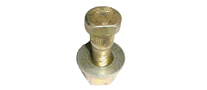 mf tractor steel hib bolt with flange nut manufacturer from india