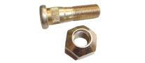 mf tractor steel hub bolt with nut supplier from india