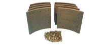 fruehauf trailers brake lining wrivets supplier from india